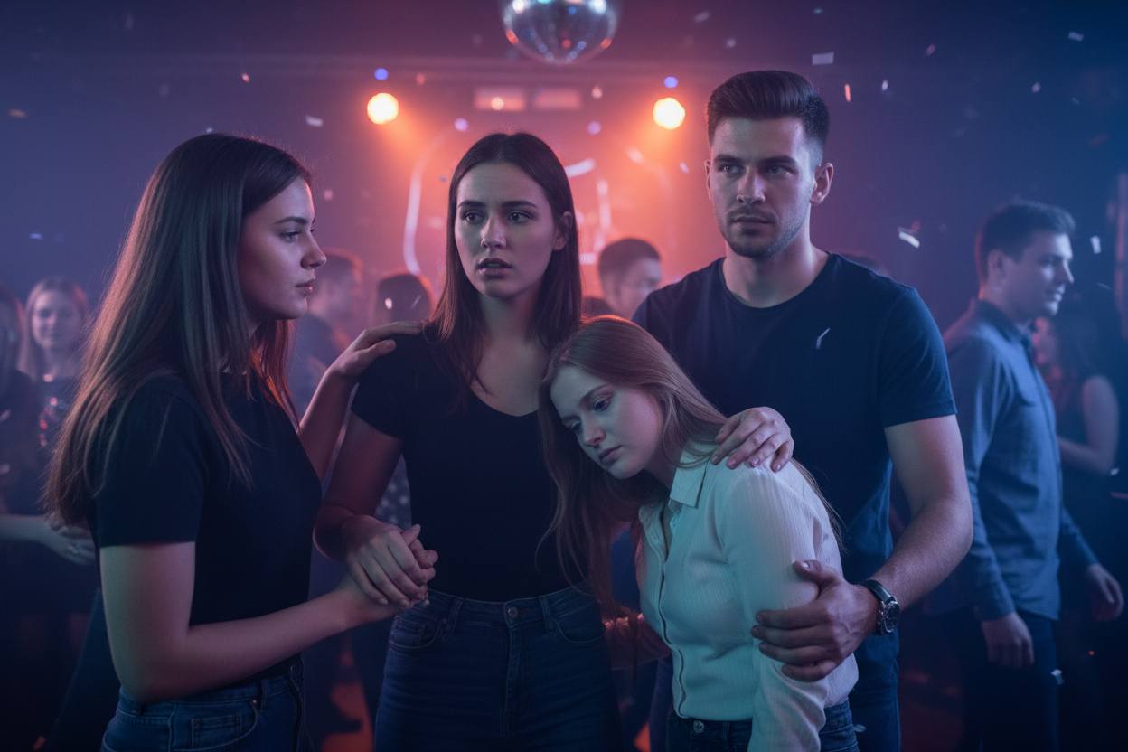 Zivilcourage auf der Tanzfläche: Was tun, wenn ich einen K.O.-Tropfen-Verdacht bei Freunden habe?