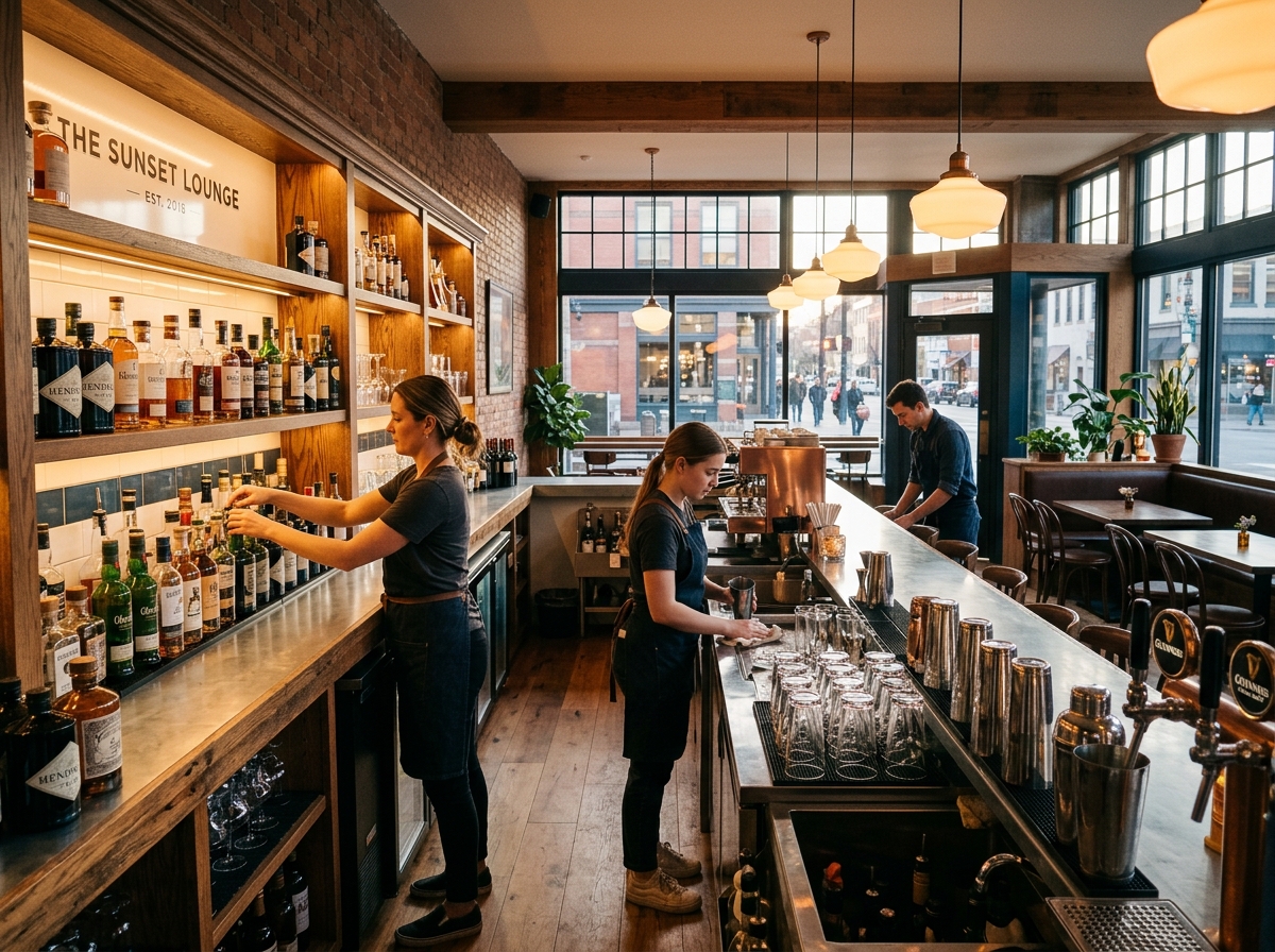 DrinkCheck-Teststreifen am Bartresen als Teil eines Clubbetreiber-Compliance-Programms