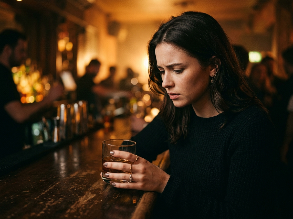 Drei Phasen der GHB-Intoxikation im Vergleich mit Alkohol – grafische Verlaufsdarstellung